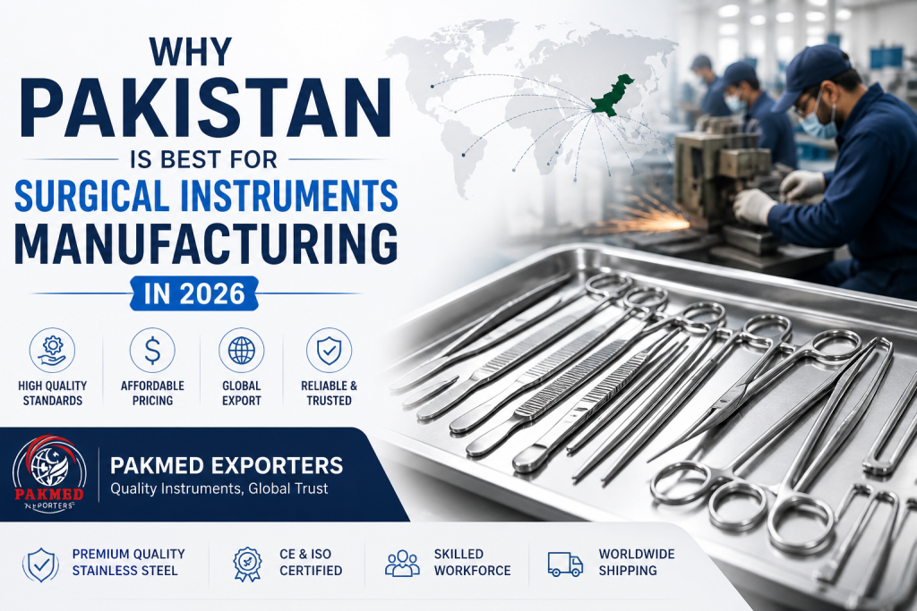 Why Pakistan is Best for Surgical Instruments Manufacturing in 2026